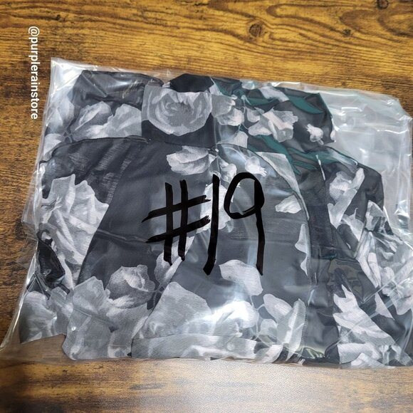 Vtg iz Byer Floral Ruffle Chiffon Top Size L Tie Neck Ethereal Whimsy Feminine - Picture 12 of 12